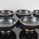Vintage ceramic dessert or aperitif service