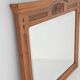 Grand miroir biseauté ancien vintage 1930