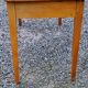 Writing table oak desk feet bobbins from the 50s