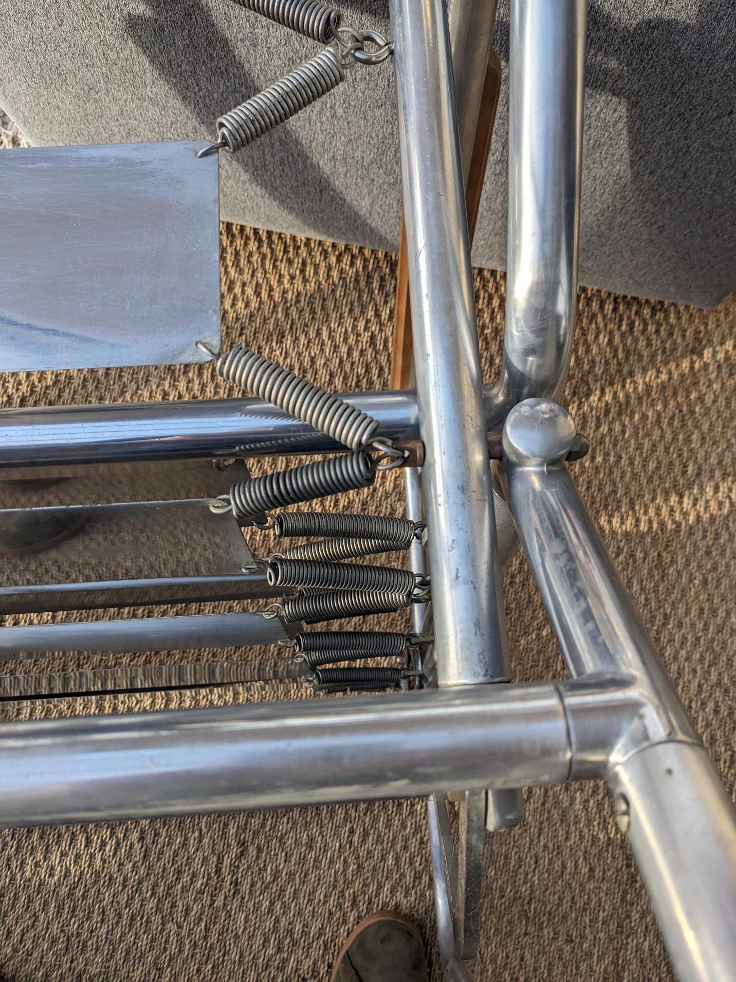 Modernist armchair by F. CARUELLE