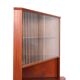 Vintage Danish teak corner cabinet with display case, 1960s