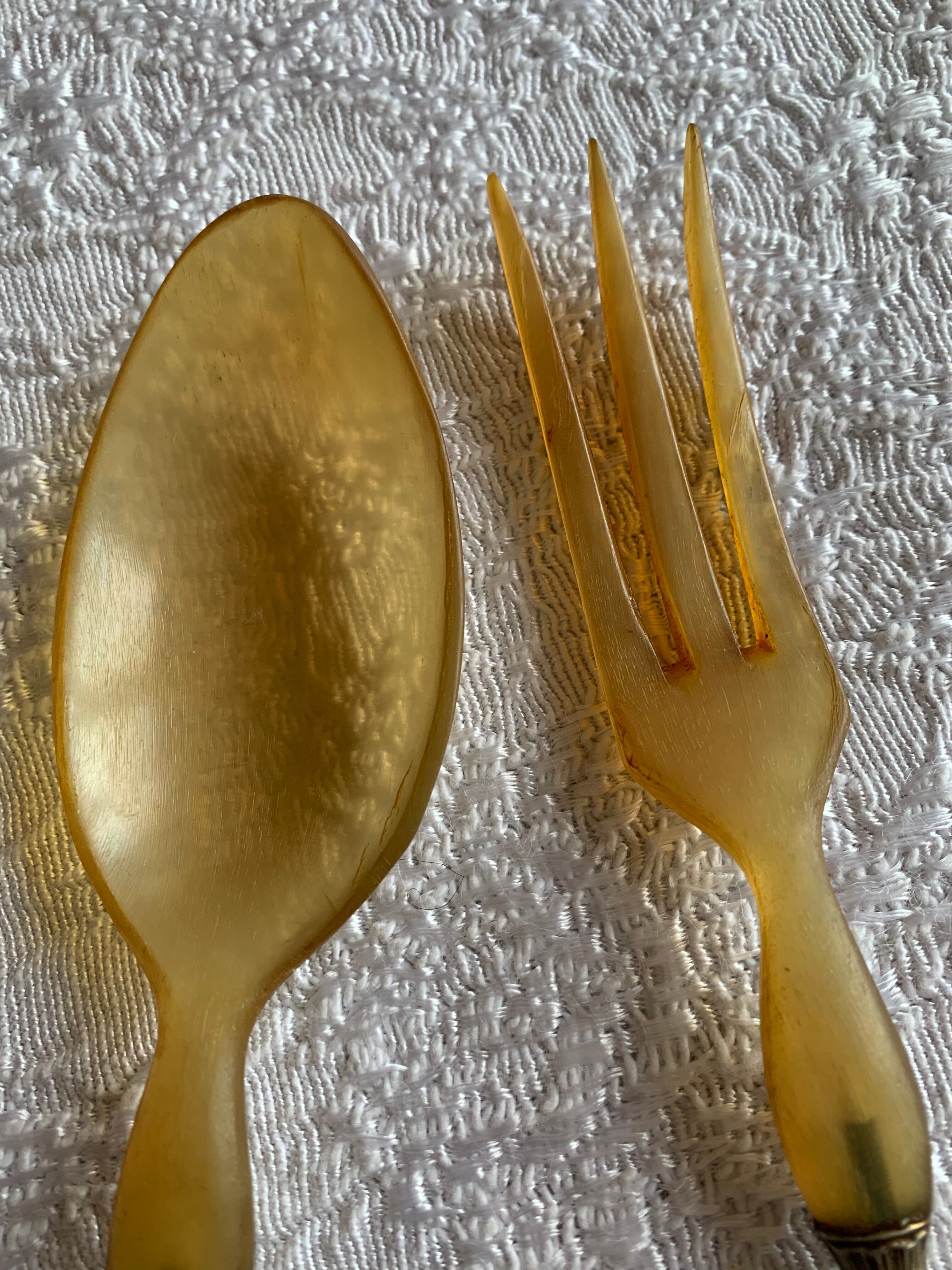 Salad cutlery set