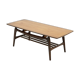 Teak coffee table by Louis van Teeffelen for WeBe 1950's