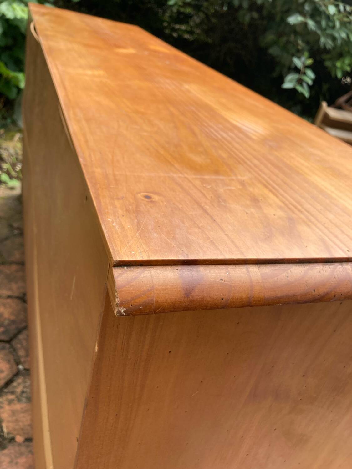 Old trade cabinet with drawers