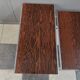 Chrome and rosewood nesting set 1970s