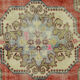 Anatolian handmade vintage rug 212 cm x 125 cm