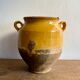 Yellow grease pot