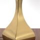 Brass & Velvet Table Lamp