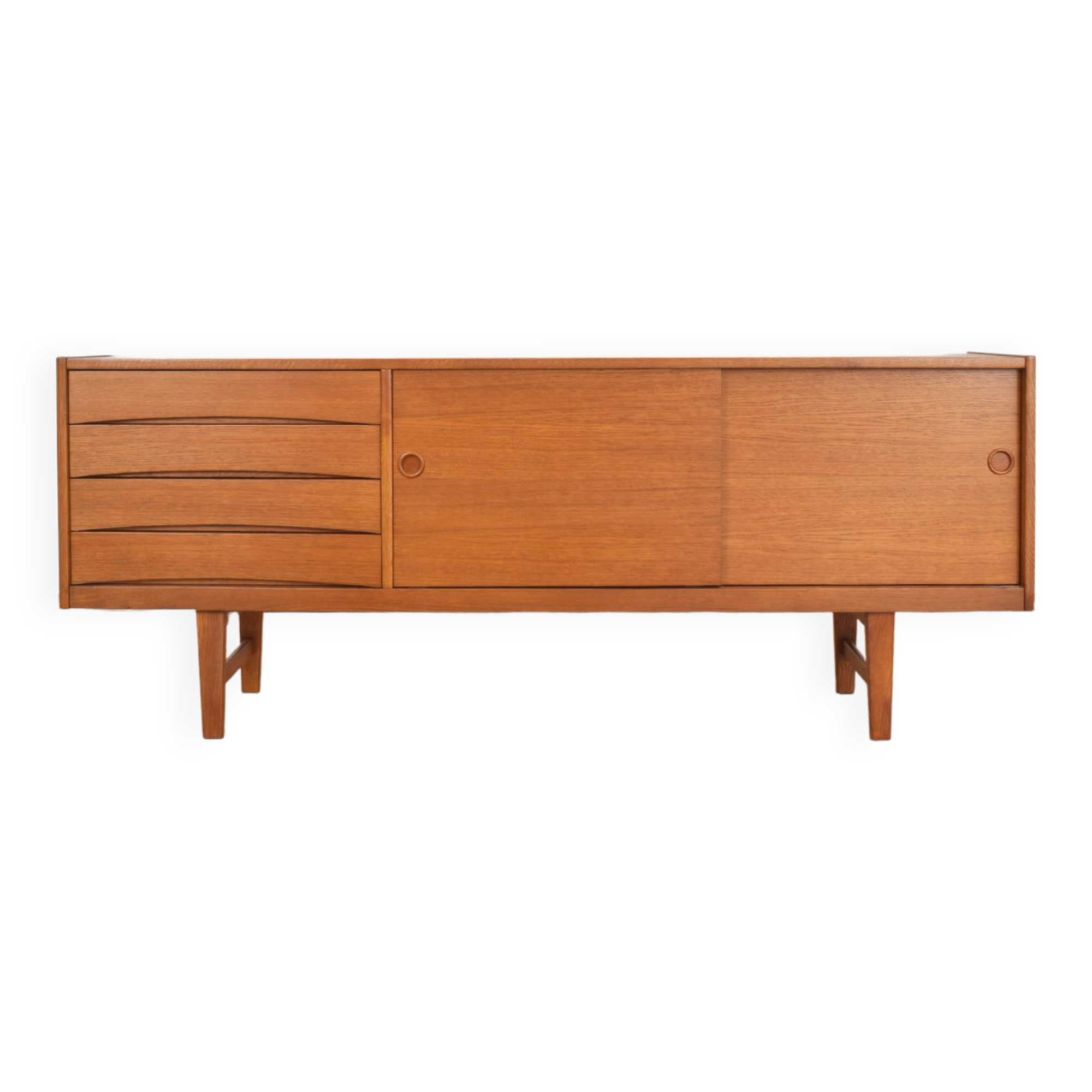 Mid-Century Oak Sideboard model Ulvö by Erik Wörtz for Ikea, 1960s