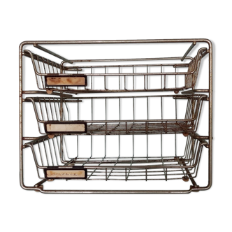 Vintage metal locker 3 drawers