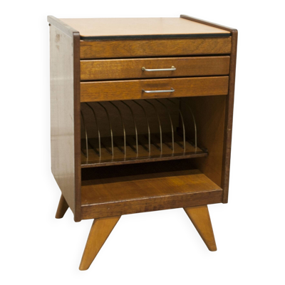 Unique table de chevet jeux 1960 15 jeux complets pieds compas 1960