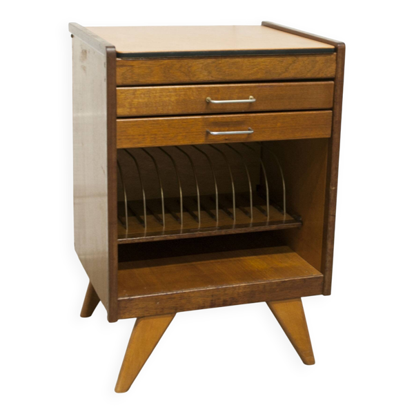 Unique table de chevet jeux 1960 15 jeux complets pieds compas 1960