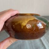 Enamelled ceramic pocket tray