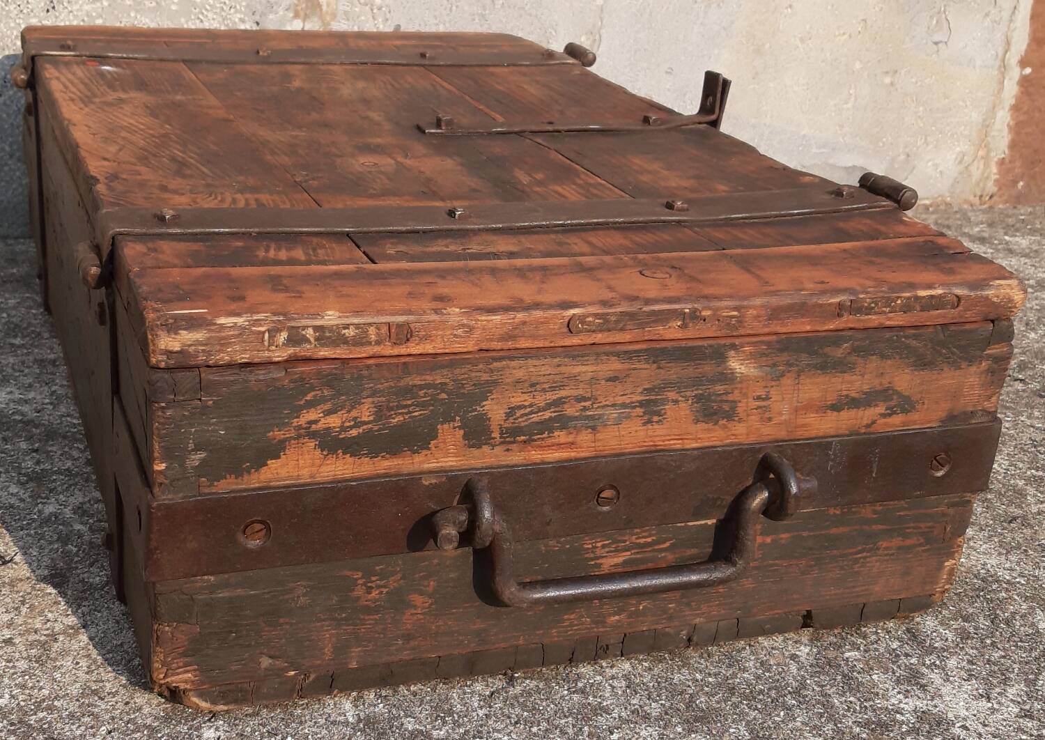 Old military chest