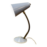Vintage grey desk lamp from the 60s