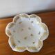 White and Gold Limoges Porcelain Bowl