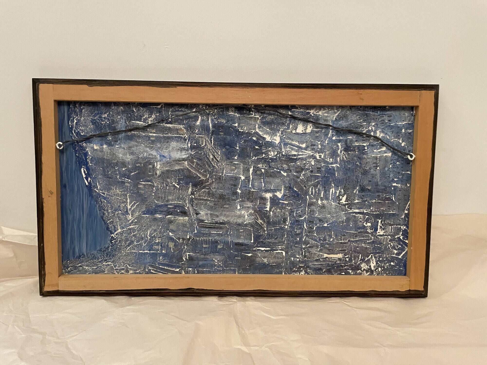 Peinture sur bois Maurice Mathieu | Selency