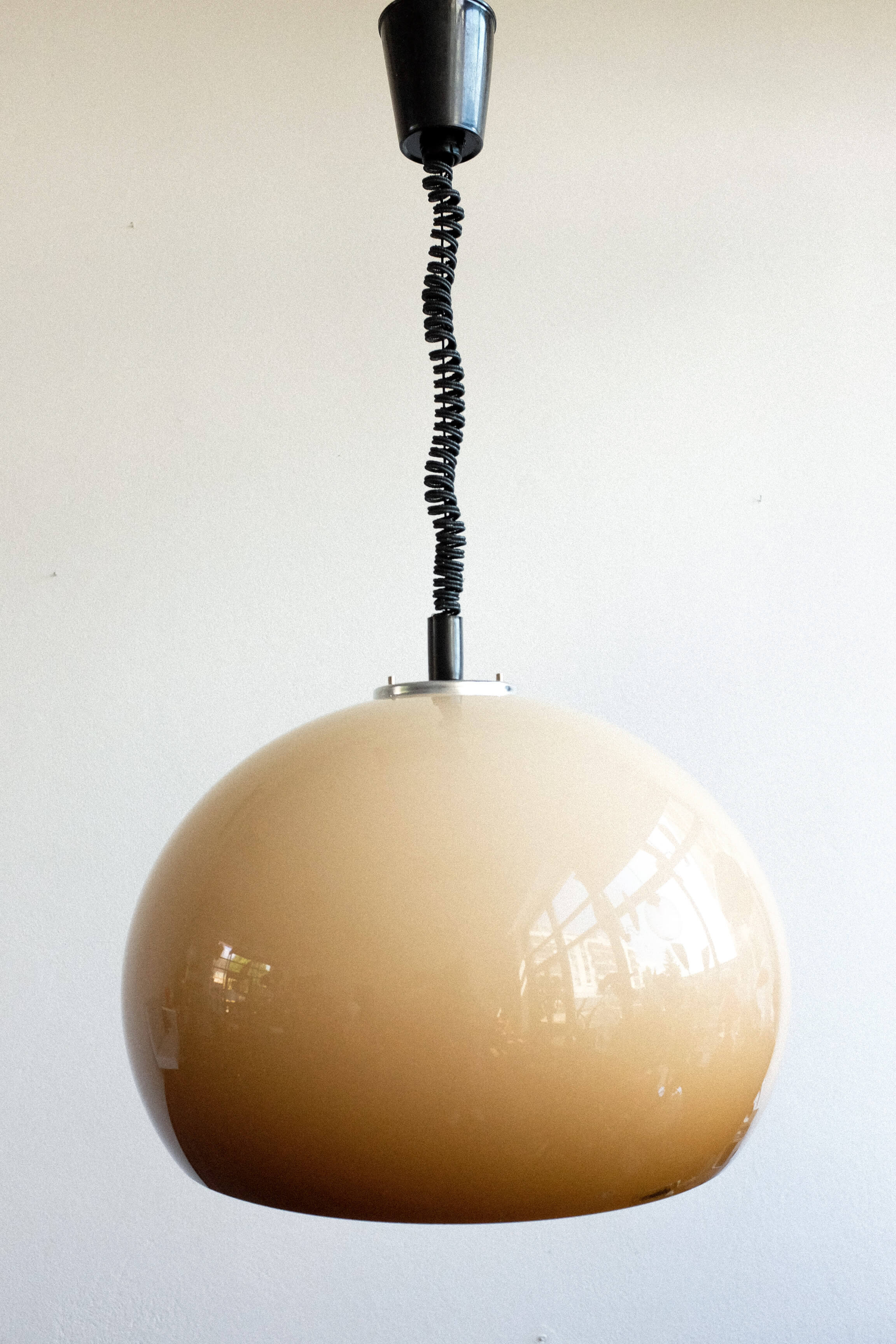 Adjustable pendant lamp by Guzzini for Meblo, 1970s