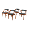 Dining chairs from Orte Mobelfabrik, Denmark, 1960