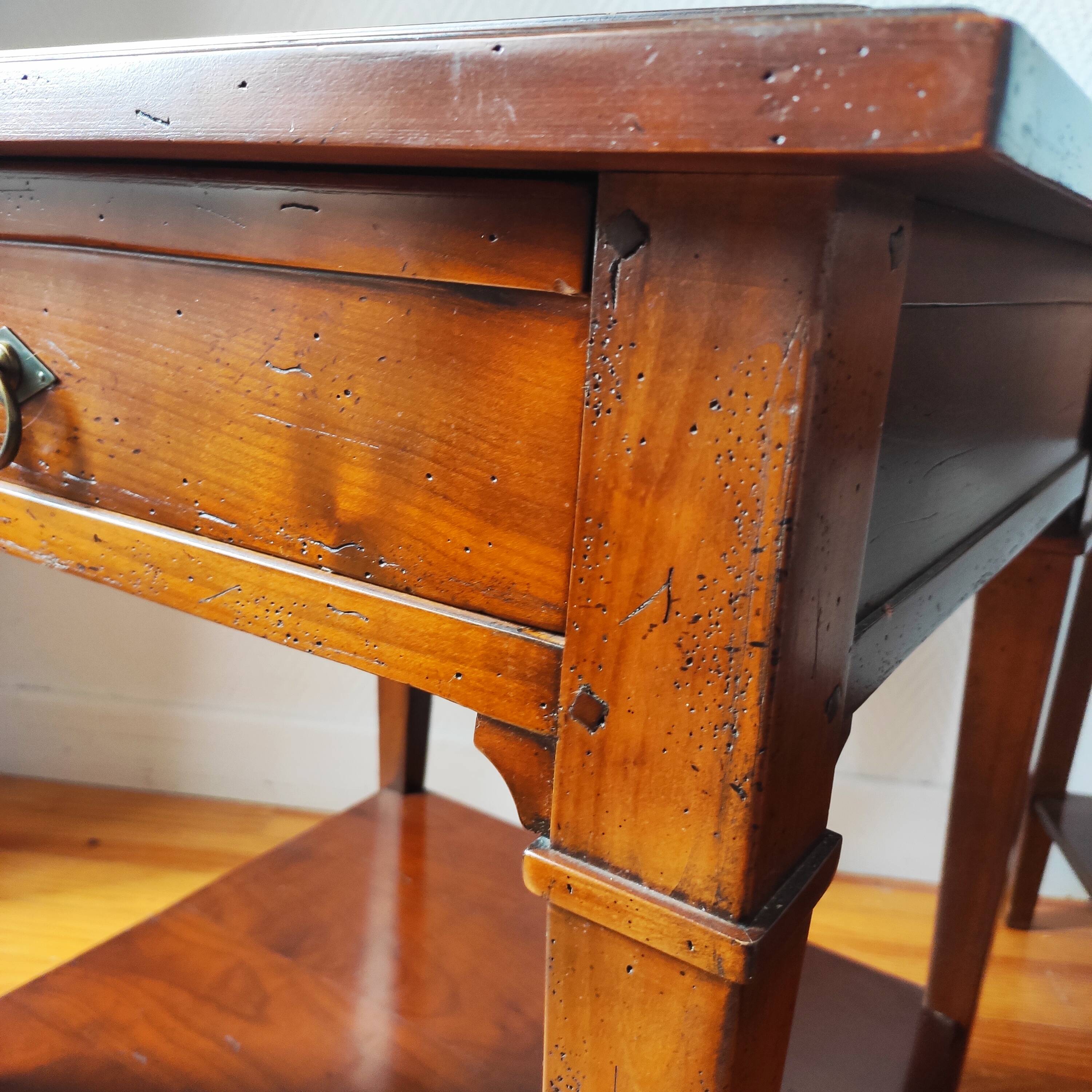 Pair of side tables, made in France