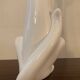 Vintage glazed ceramic cat 53cm
