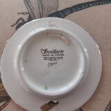 Faience gilded with 24 carat gold