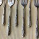 Set of 12 silver-plated cake forks SFAM "A la Russe" model