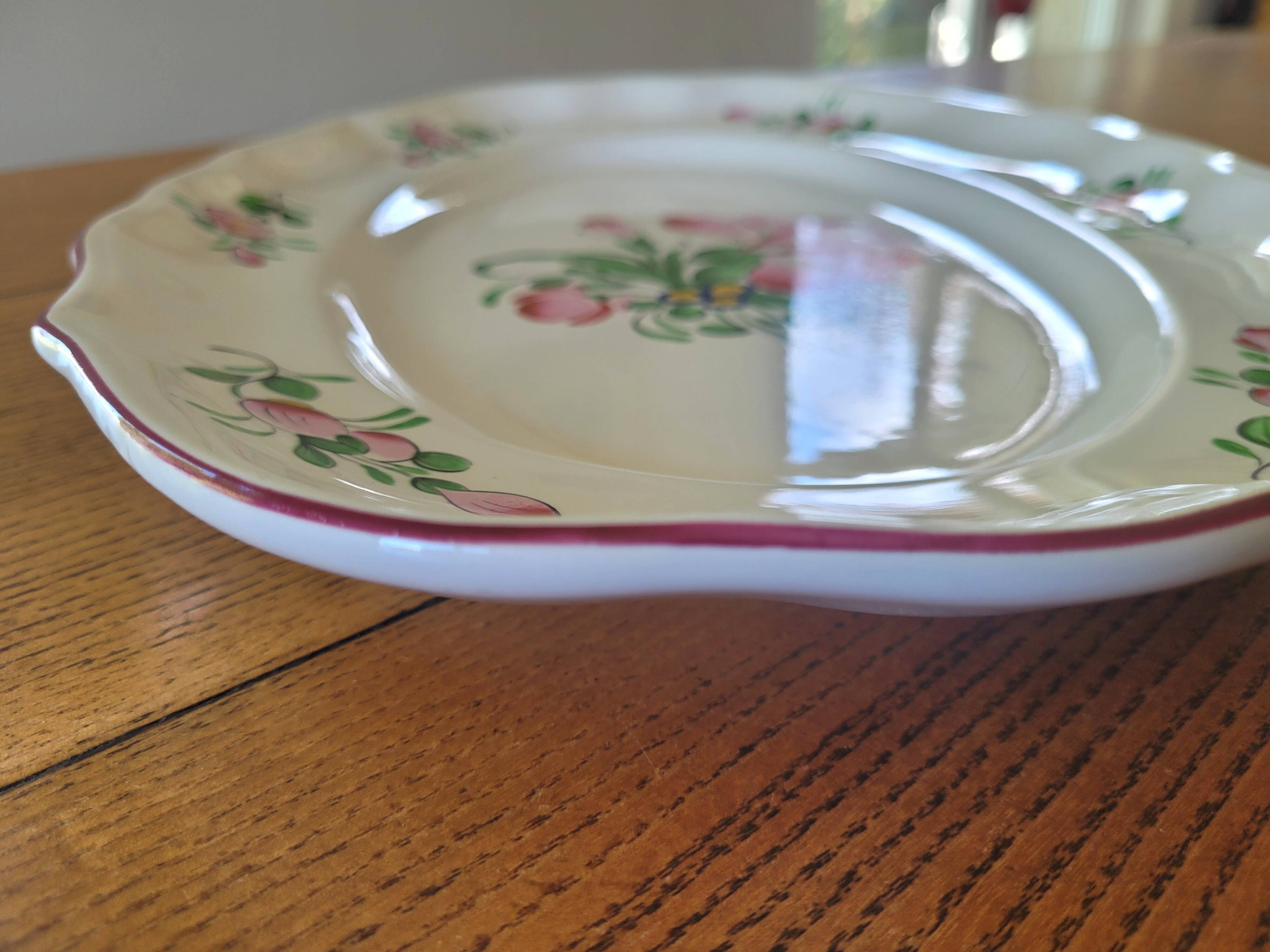 Large earthenware dish "Streetlight" St. Clement
