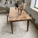 Farmhouse table with spindle legs 2m