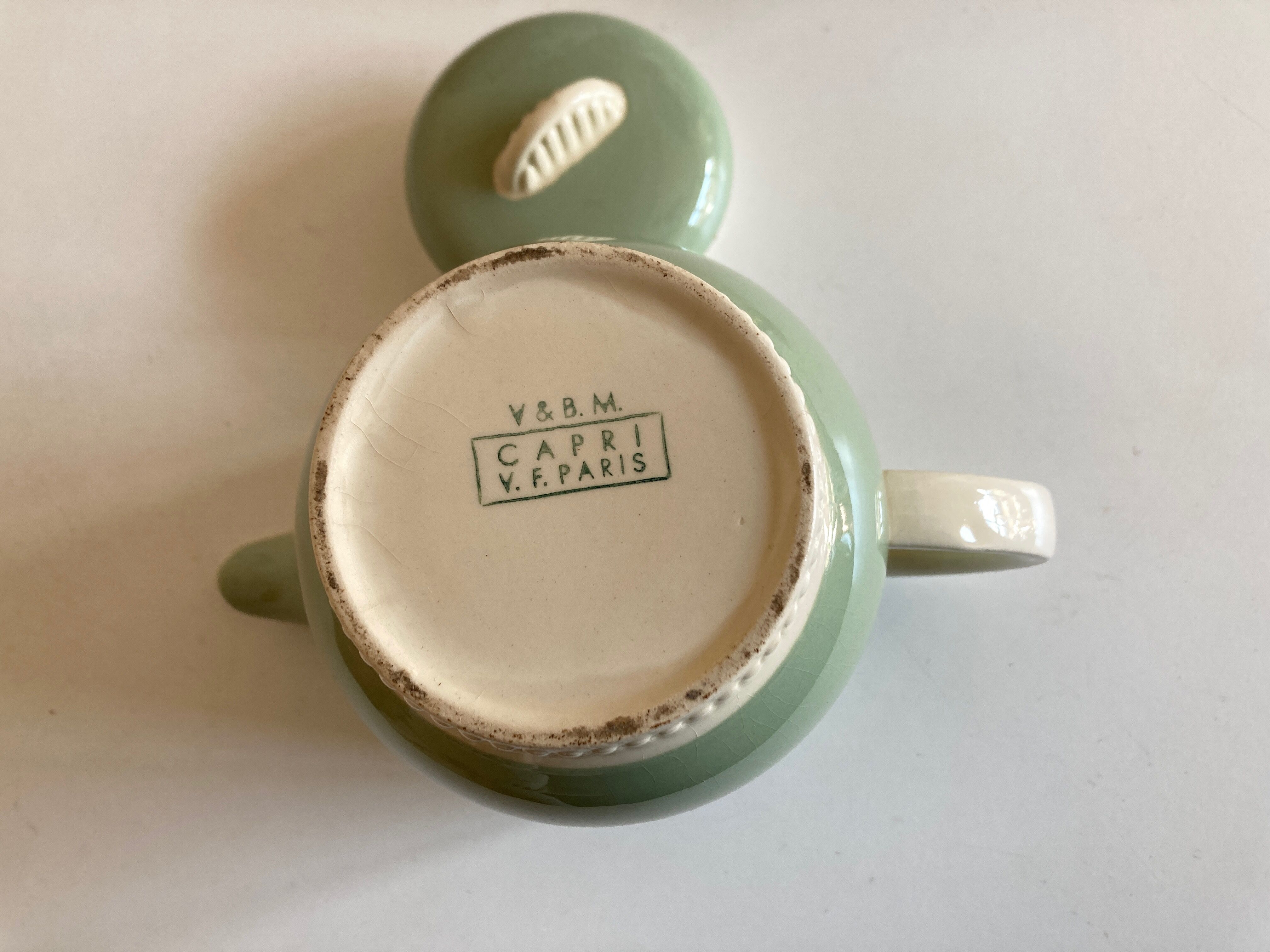 Teapot Capri V.B. Villeroy and Boch 1960 neo classic