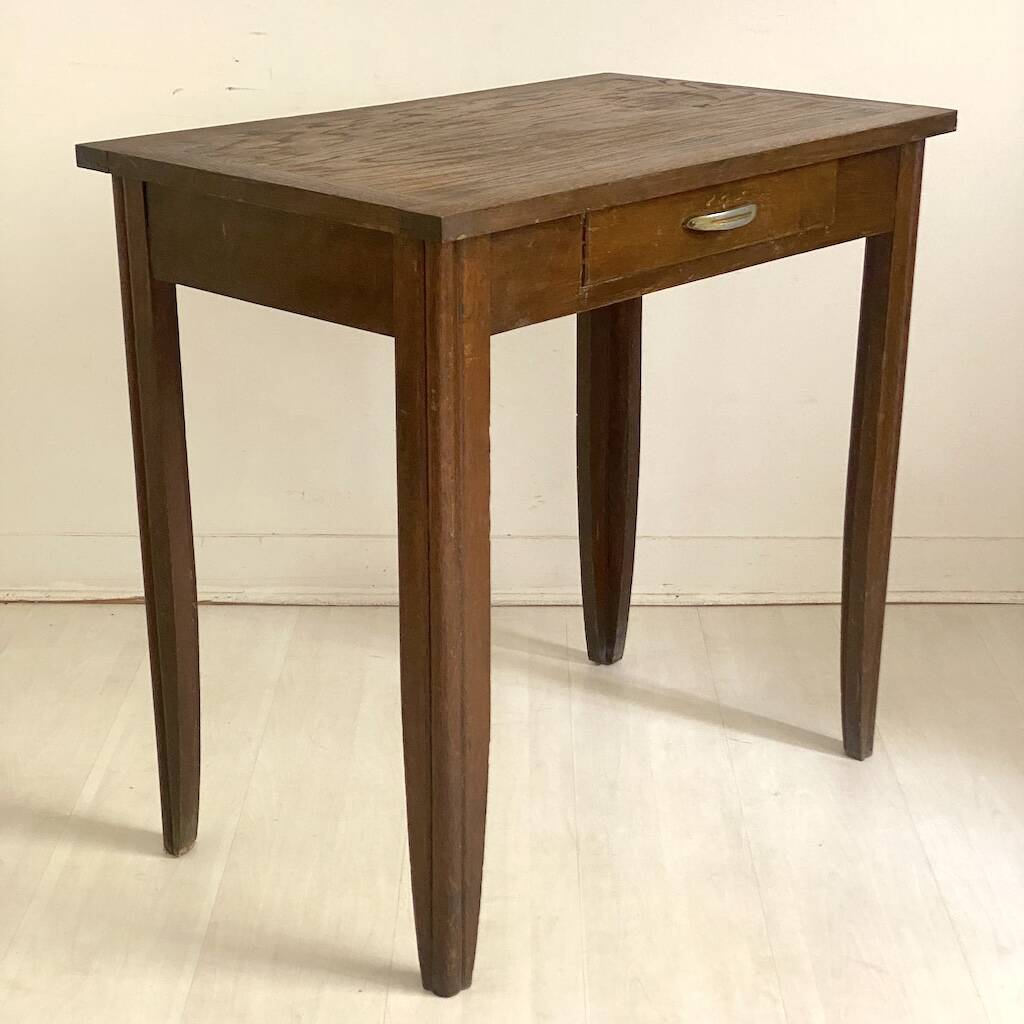 Small desk or vintage side table from the 1950s.