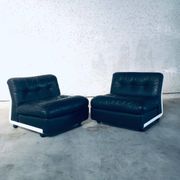 Mid-Century Modern Amanta Modular Sofa by Mario Bellini for B&B Italia, 1970s, Set of 4