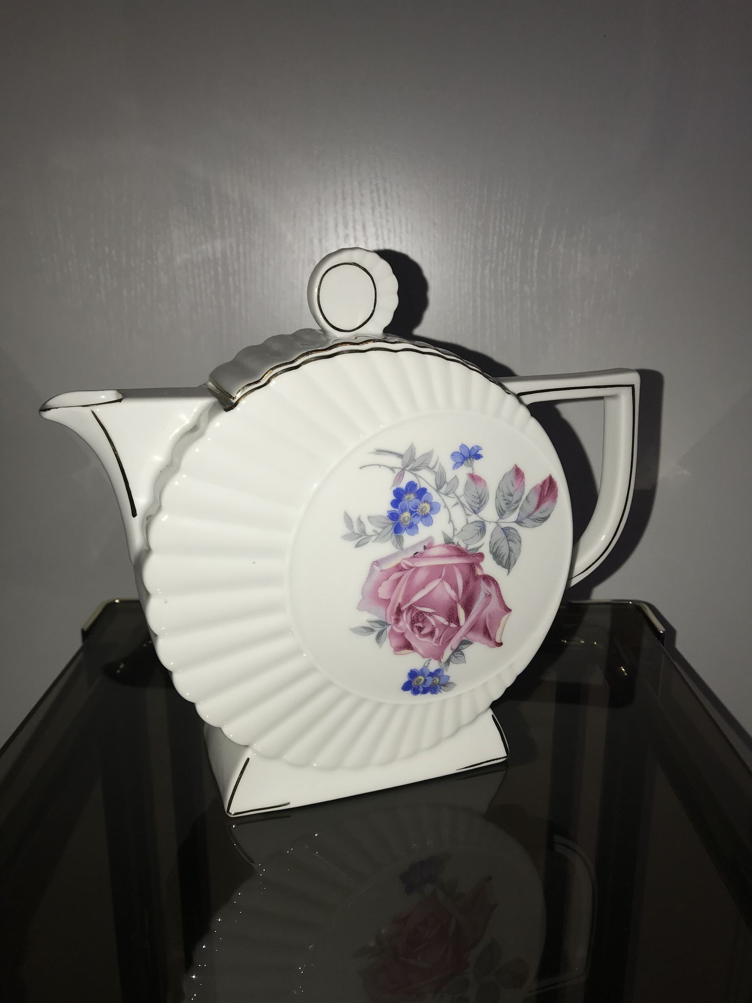 Duo cafetière et sucrier en porcelaine Made in Slovakia