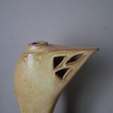 ceramic vase free form contemporary design scandinavian decoration handmade pottery stoneware