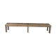 Slatted bench