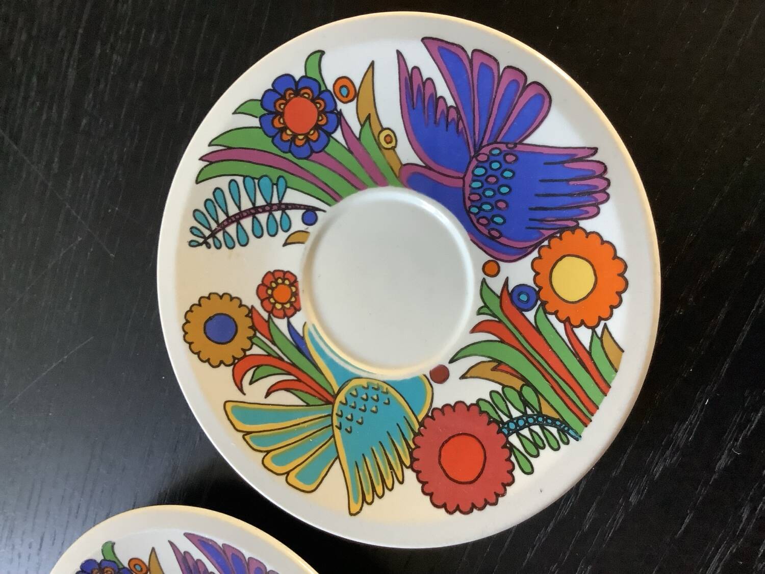 Pair of Acapulco coffee cups by Villeroy & Boch