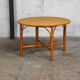 Léontine vintage 60's rattan dining table
