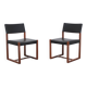 Pair of side chairs by Alfred Hendrickx for Belform, 1960s