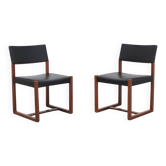 Pair of side chairs by Alfred Hendrickx for Belform, 1960s