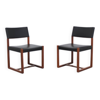 Pair of side chairs by Alfred Hendrickx for Belform, 1960s