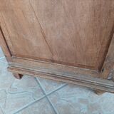 Vintage walnut vanity