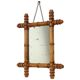 Antique Wooden Faux Bamboo Chinoiserie Mirror 40x34cm