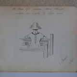Indian ink drawing circa 1910