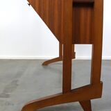 Vintage 1960s open shelf/bookcase/storage unit with 1 drawer, 3 shelves