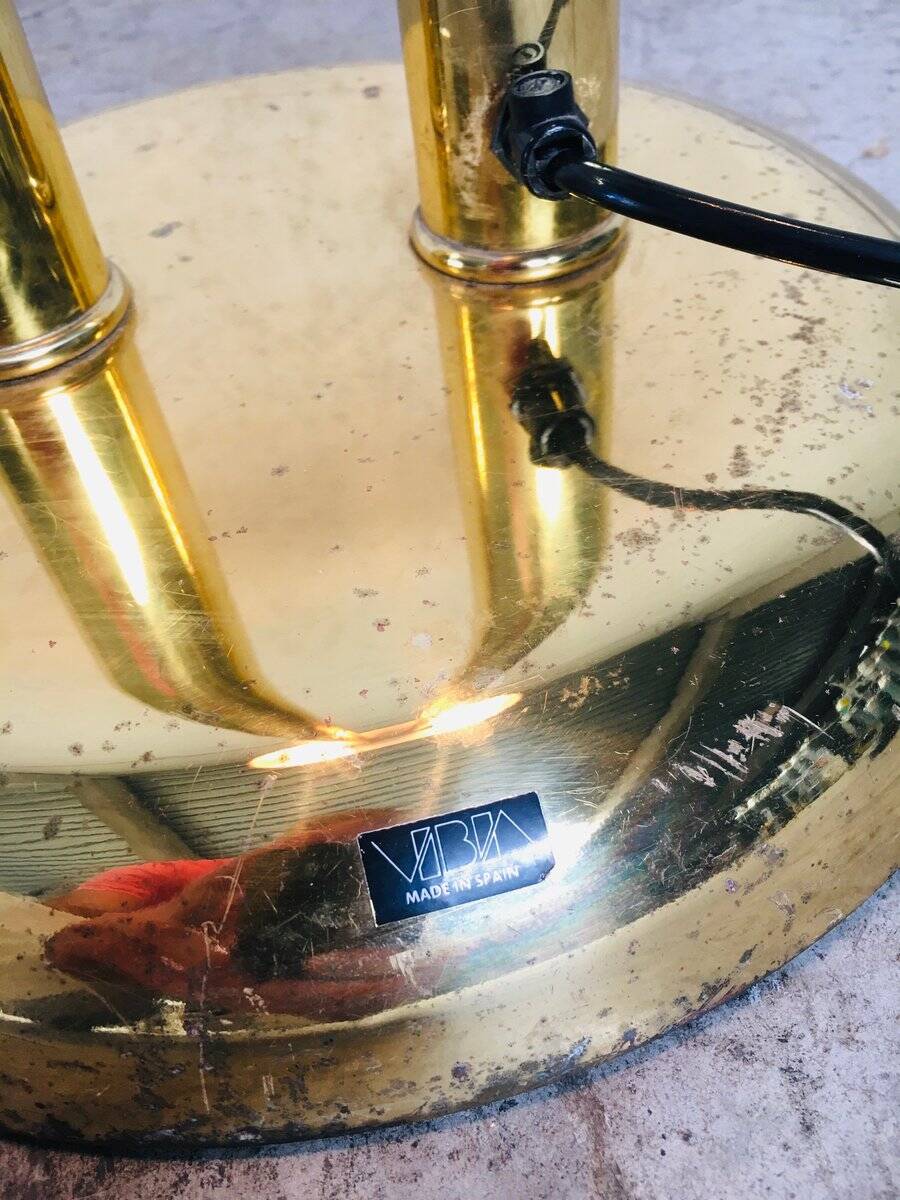 Spanish Hollywood Regency floor lamp from Vibia, 1970s.