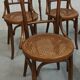 Set of 6 W. Baumann & Cie bistro chairs, 20's