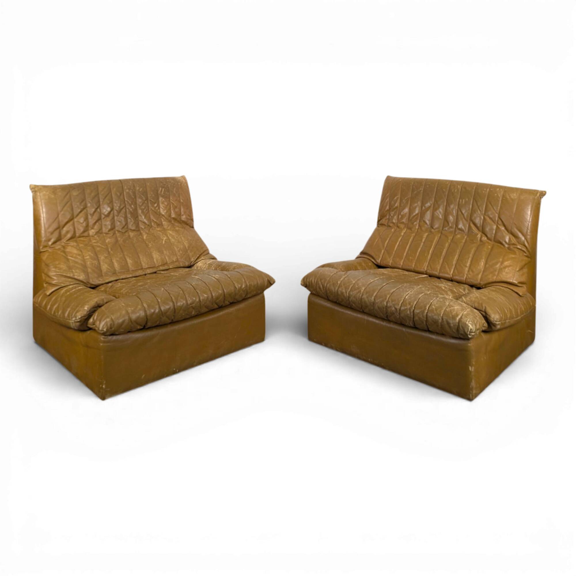 Paire de fauteuils Roche Bobois des années 70