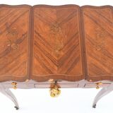 Dressing table in rosewood marquetry