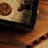 Retro suitcase 60s 70s vintage