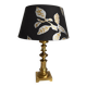 Vintage brass table lamp from the 1950s.